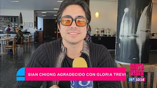 Sian Chiong agradecido con Gloria Trevi | Gente Regia