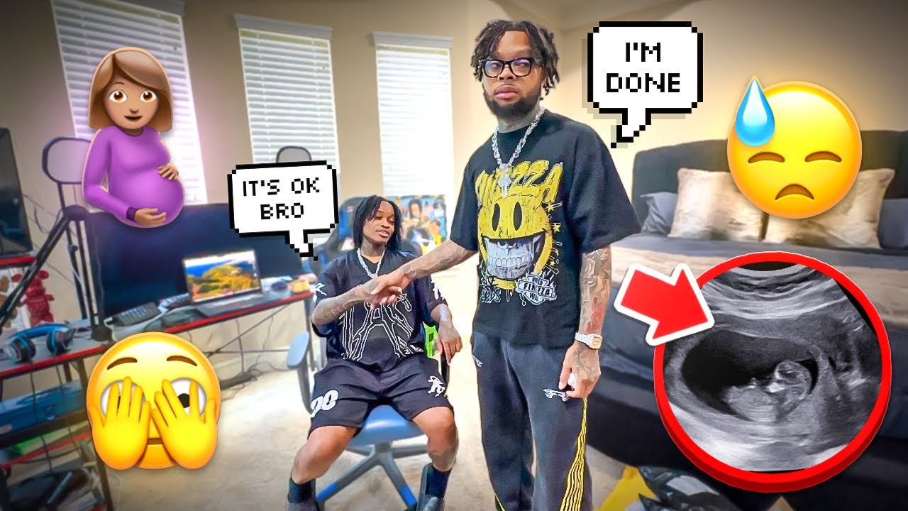IM PREGNANT…. But It’s Not Yours PRANK ON AMAR *THEY KICKED ME OUT * 😓