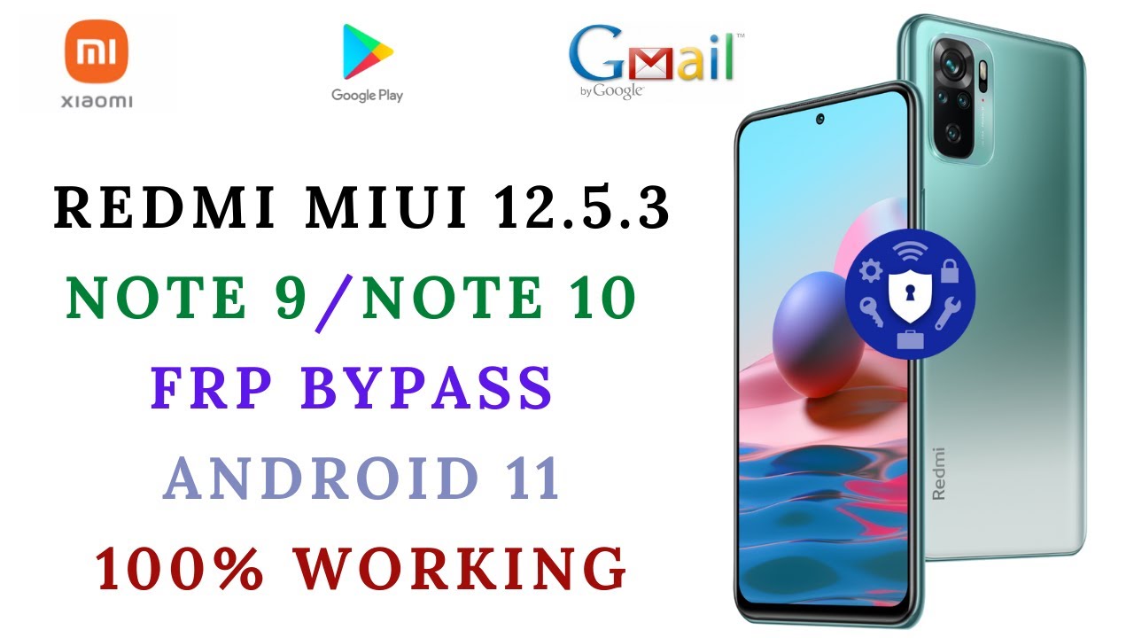 Xiaomi Redmi 9 Frp Bypass