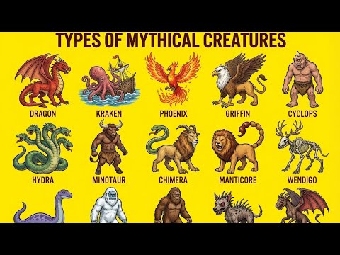 TYPES OF MYTHICAL CREATURES EXPLAIN | ALL TYPES OF MYTHICAL CREATURES ...