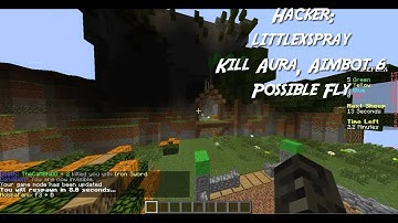 [MinePlex] | Minecraft - LITTLEXSPRAY - Kill Aura, Aimbot & Possible Fly