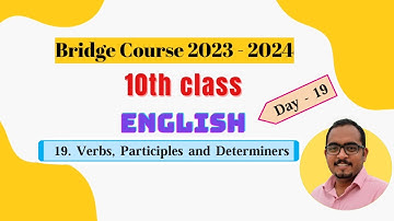 Bridge Course (2023 - 24) for 10th - Sub English - Day 19 - Activity No 19 -  Explained - Answers