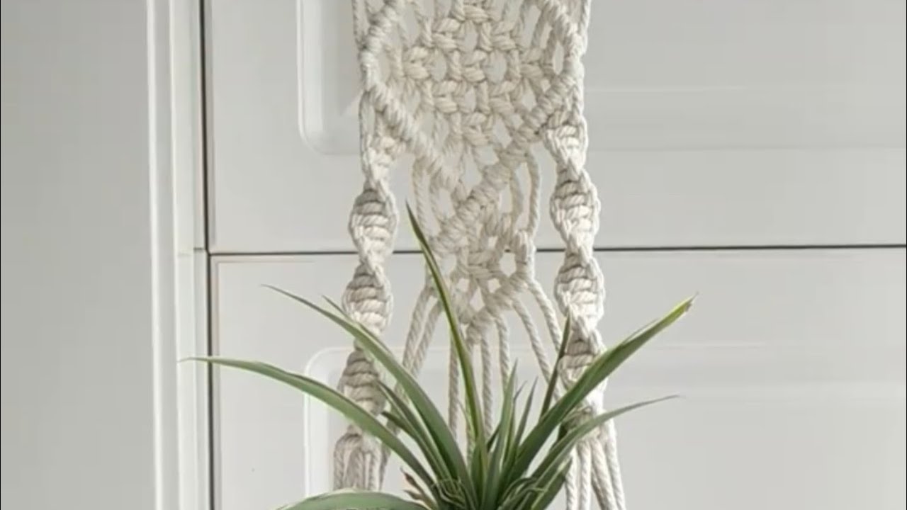 Macrame wall hanging decor for macrame beginners/easy macrame wall ...