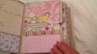 Mini album using DCWV Primose Stack