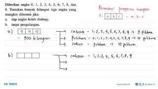 Given the numbers 0, 1, 2, 3, 4, 5, 6, 7, 8, and 9. Determine the number of three-digit numbers t...