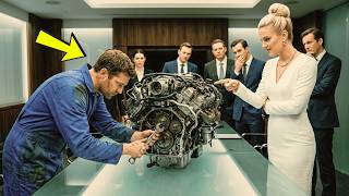 Female CEO Mocks Single Dad Mechanic: ‘Fix This Engine… and I’ll Marry You’ — He Actually Did