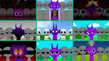 Incredibox Sprunki But Only DURPLE in Different Mods