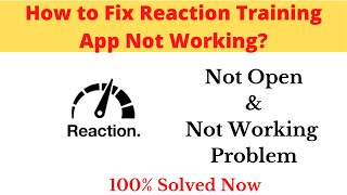 How to Fix Reaction Training App Not Working Problem Android - Not Open Problem Solved| AllTechapple screenshot 3
