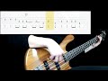 Radiohead  anyone can play guitar bass cover play along tabs in