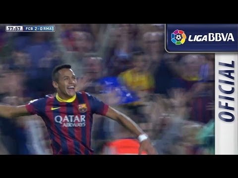 Golazo de Alexis (2-0) en el FC Barcelona - Real Madrid