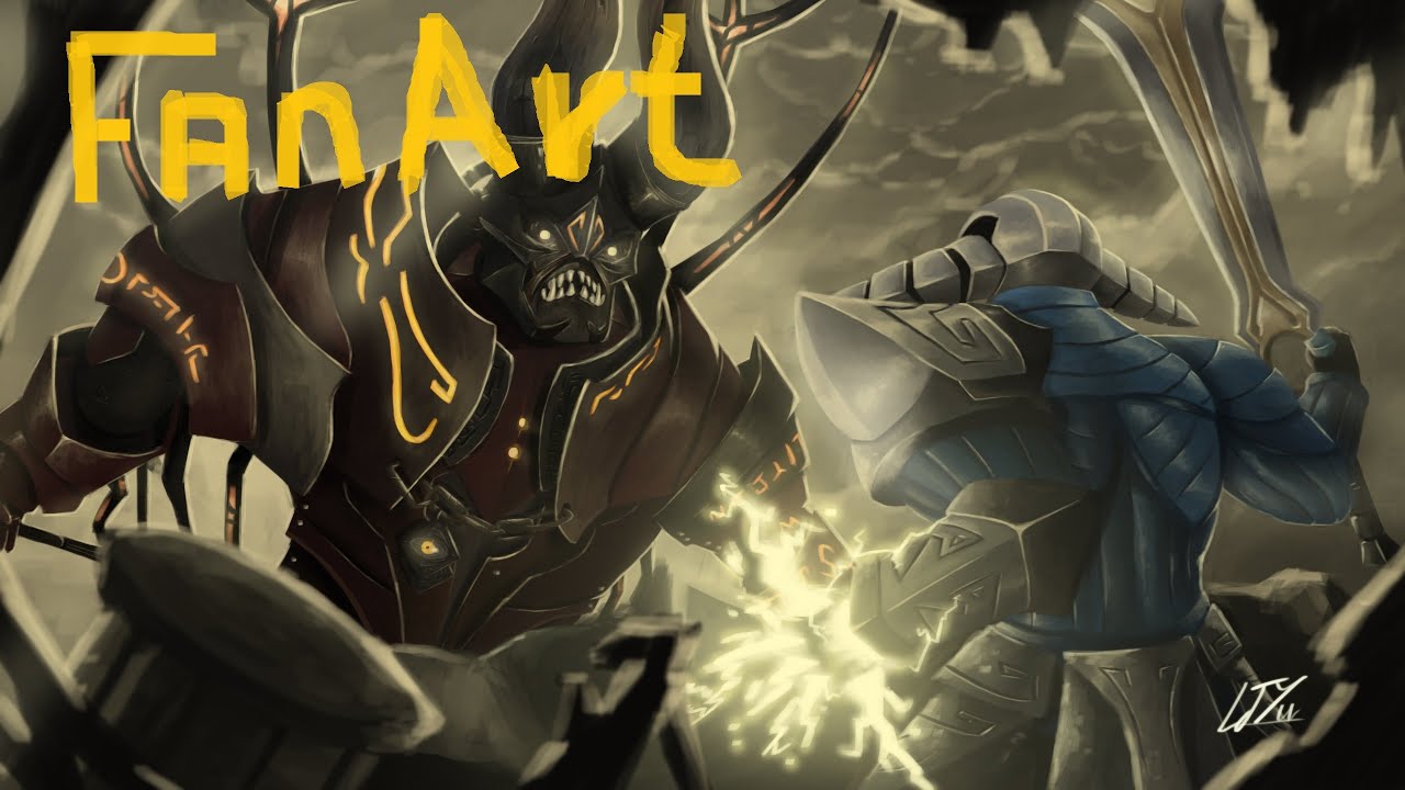 Dota 2-Speak of the Devil Fan Art