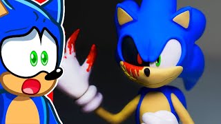 видео: SONIC превращается в SONIC.EXE картинка: SONIC превращается в SONIC.EXE