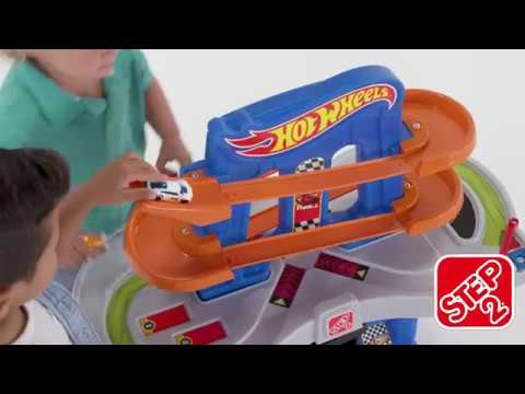step2 hot wheels extreme road rally raceway