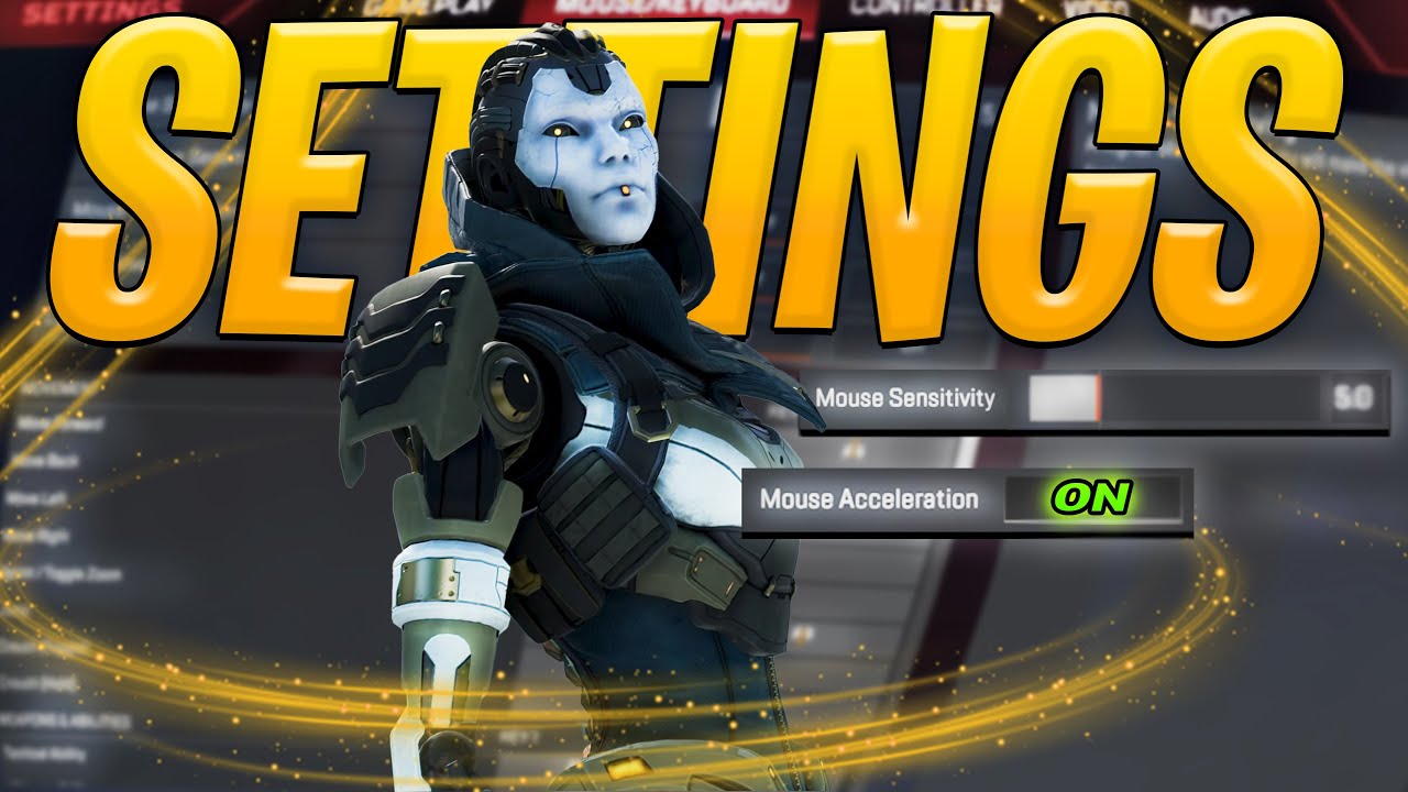 APEX LEGENDS BEST KEYBINDS & VIDEO SETTINGS (SEASON 25) - YouTube