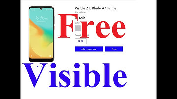 Free Visible ZTE Blade A7 Prime with trade in old android phone a Verizon company with the most 5G