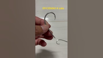 Lưỡi câu ó câu cá lóc vuông, #shorts