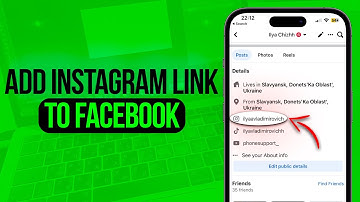 How To Add Instagram Link To Facebook | Full Guide (2023)