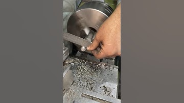 Threads Polish in Lathe #youtubeshorts #machine #shortvideos #cnc