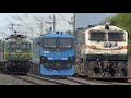 3 Dangerous High Speed Trains ⚡ Electric vs Diesel Power | Indian Railways Action 🔥”