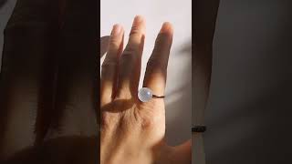 925純銀10-11mm月光石戒指CANDY RING -活圍不限