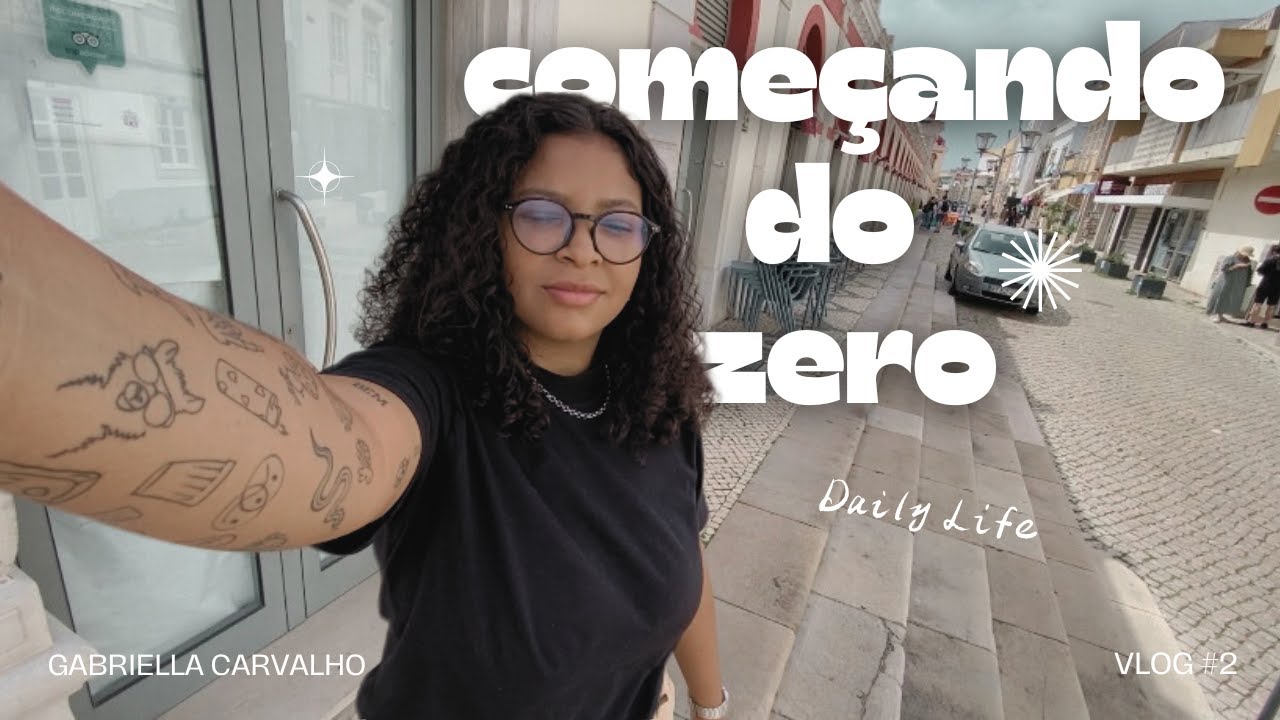 dia a dia no algarve · rotina de uma recém chegada em Portugal + primeira vez na praia