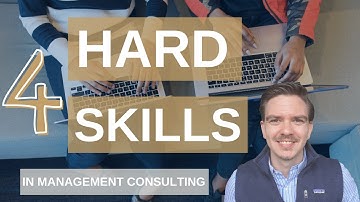 Most important management consulting skills! 4 hard skills you need to learn!