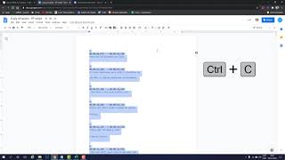Tutorial: Remove numbers from script file to create TXT file