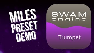 SWAM Trumpet for iPad - Miles Preset demo screenshot 5