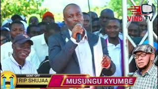 SAMMY MULINGE CRACKS JOKES AT MUSUNGU KYUMBE BURIAL, WATU WAMECHEKA SANA 😂 RIP MUSUNGU POENI FAMILIA