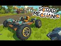 Как построить подвеску в Scrap Mechanic | Скрап Механик