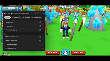 Pickaxe Mining Simulator Script - Auto Mine And Auto Open Eggs