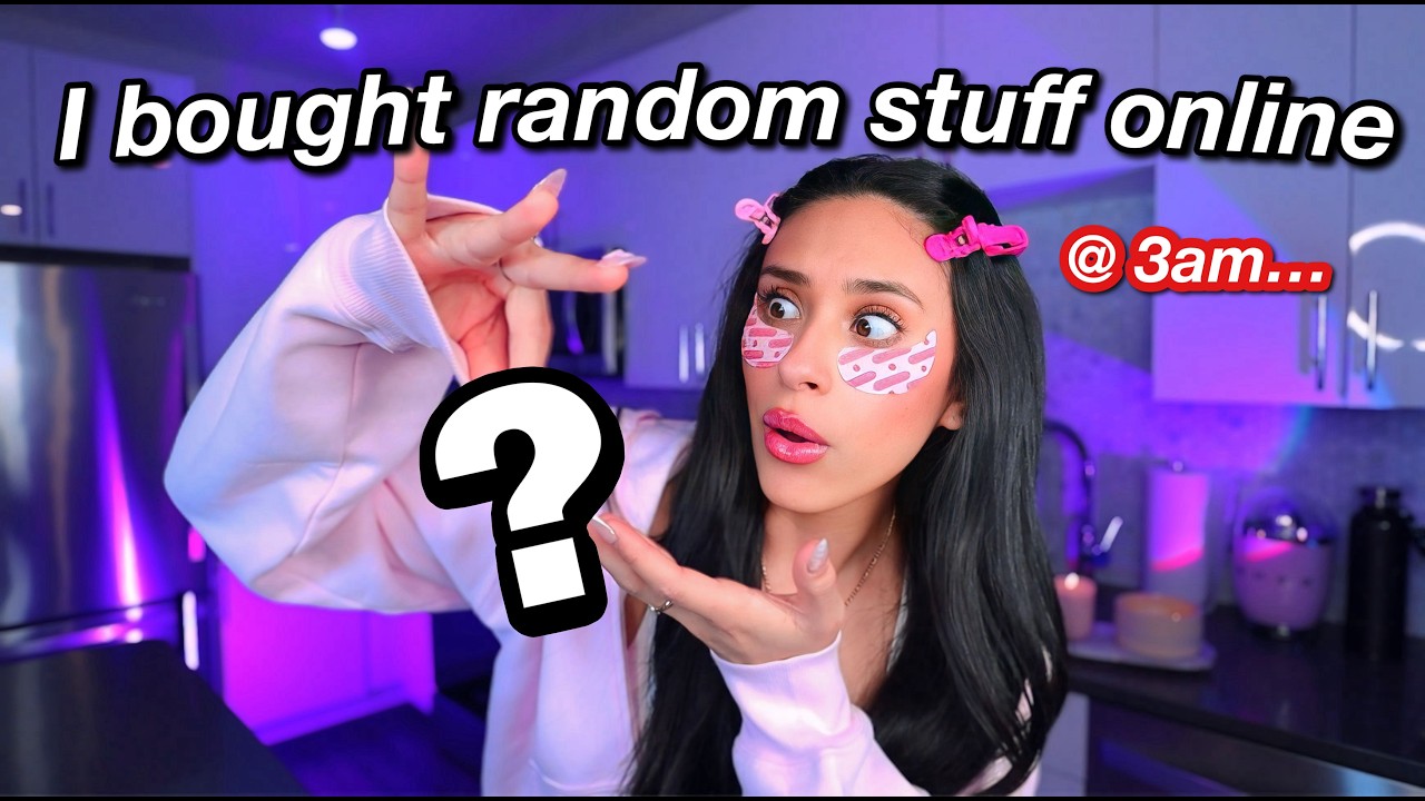 UNBOXING the random stuff I bought online at 3am... ya-