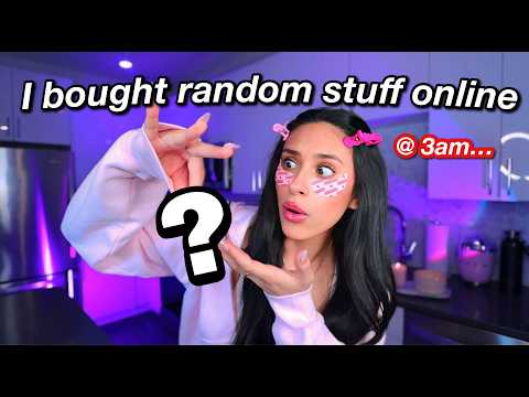 UNBOXING the random stuff I bought online at 3am... ya-