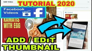 How to put thumbnail in facebook video using Android Phones | Tutorial 2020 screenshot 3