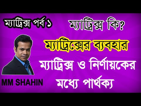 ভিডিও: একটি শক্তিশালী ম্যাট্রিক্স কি?