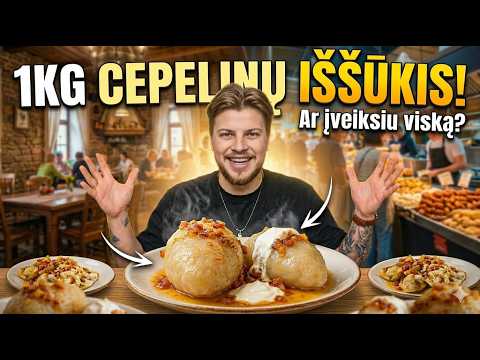 1 KILOGRAMAS CEPELINŲ | IŠŠŪKIS