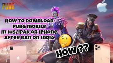 How To Download PUBG Mobile in iOS/iPad or iPhone After ban in INDIA 🇮🇳 ~ GURU X GAMING