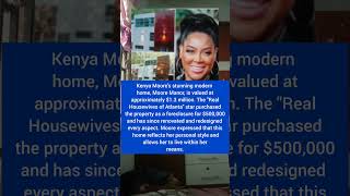 Famous Kenya Moore transforms foreclosure into stunning dream home #kenyamoore#home #shorts #viral Net Worth