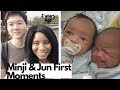 Baby First Moments Minji and Jun