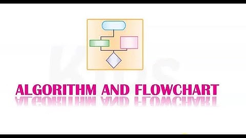 class 5 ch 9 Algorithm and flowchart