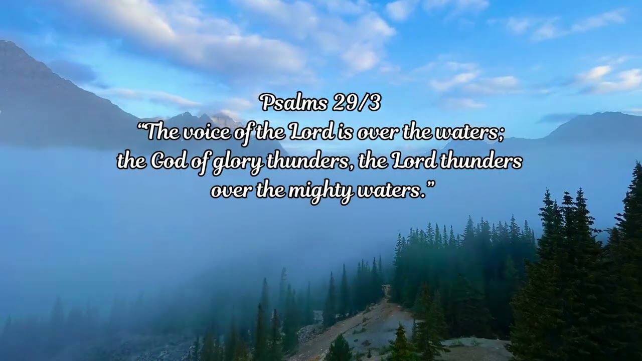 Bible verses about God's voice