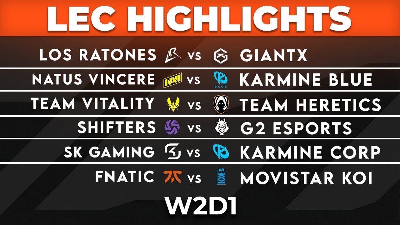 LEC Highlights ALL GAMES Week 2 Day 1 | LEC 2026 Versus by Onivia