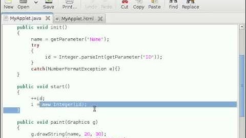 Java Applet Tutorial #6 Passing Parameters