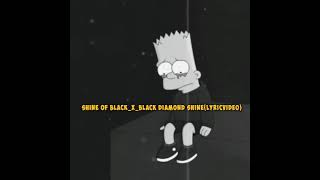 Shine Of Black x black Diamond Shine jang Cuek 2021