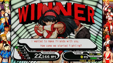 Capcom Fighting Collection 2  [Capcom vs SNK MF2000 Pro] Nakoruru/Iori Ygami (Arcade Mode)
