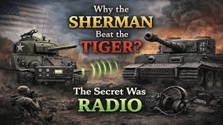 Why the SHERMAN Beat the TIGER: The Secret Wasn’t Armor… It Was RADIO
