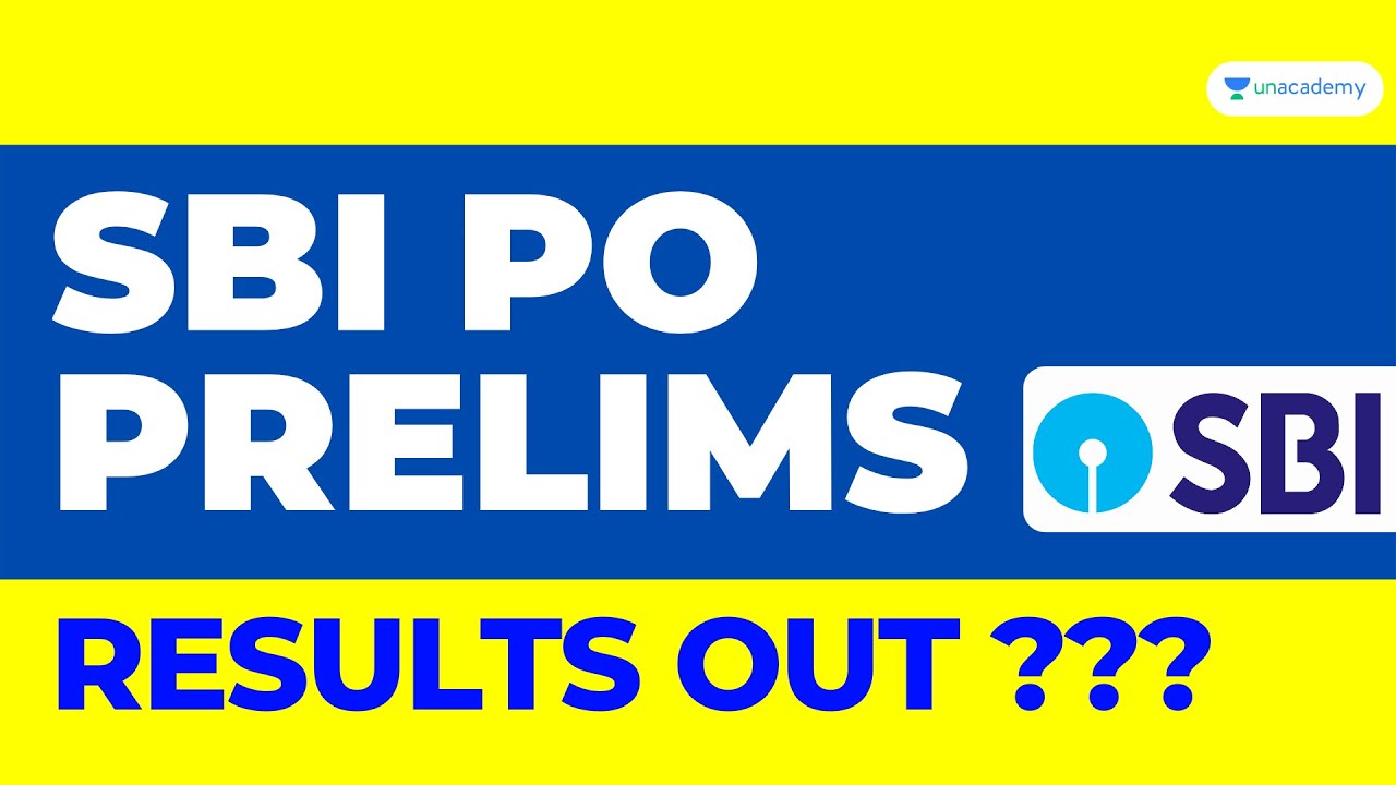 SBI PO Prelims 2021 Result ?