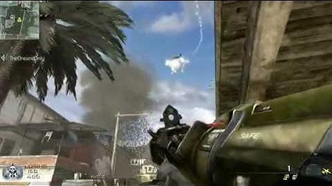Modern Warfare 2 Online Gameplay AC-130 Custom Killstreaks