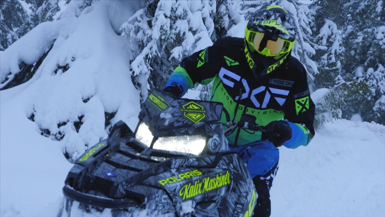 Backcountry riding with FXR Racing Europe - YouTube