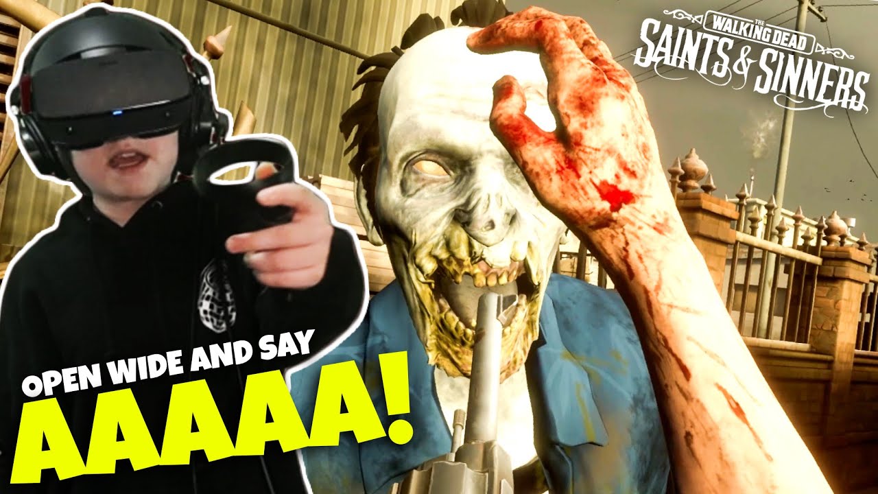 TRUST ME...I'M A PROFESSIONAL! - The Walking Dead: Saints and Sinners (VR)